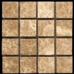 Emperador Light Mosaic Colors
