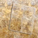 Sienna Golden Traverten 28 Karo
