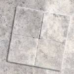 Silver Grey Travertine 21 Karo
