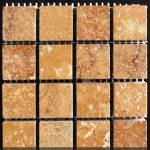 Yellow Travertine Mosaic Colors